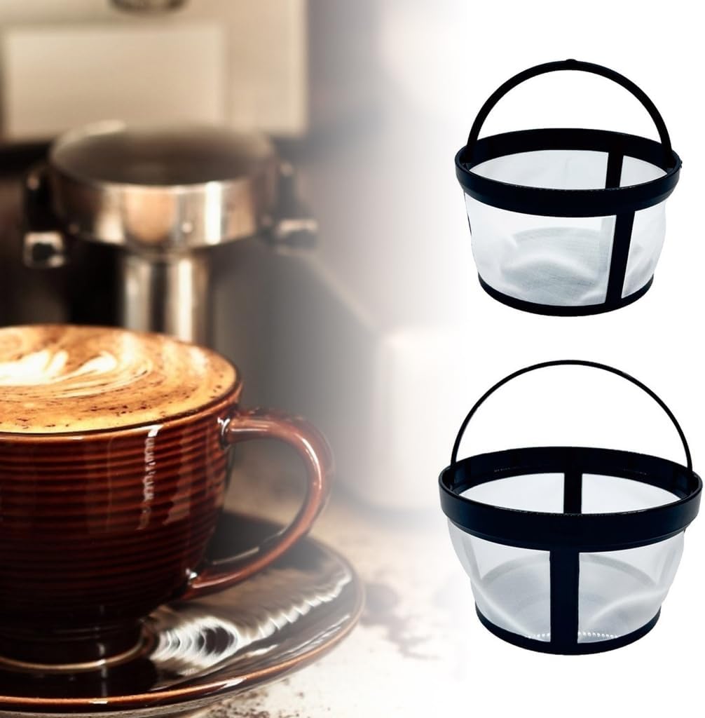 Multipurpose Nylon Coffee Filter High Efficiency Coffee Filter Screening Device For 4 or 10 Cup Basket Styles Use