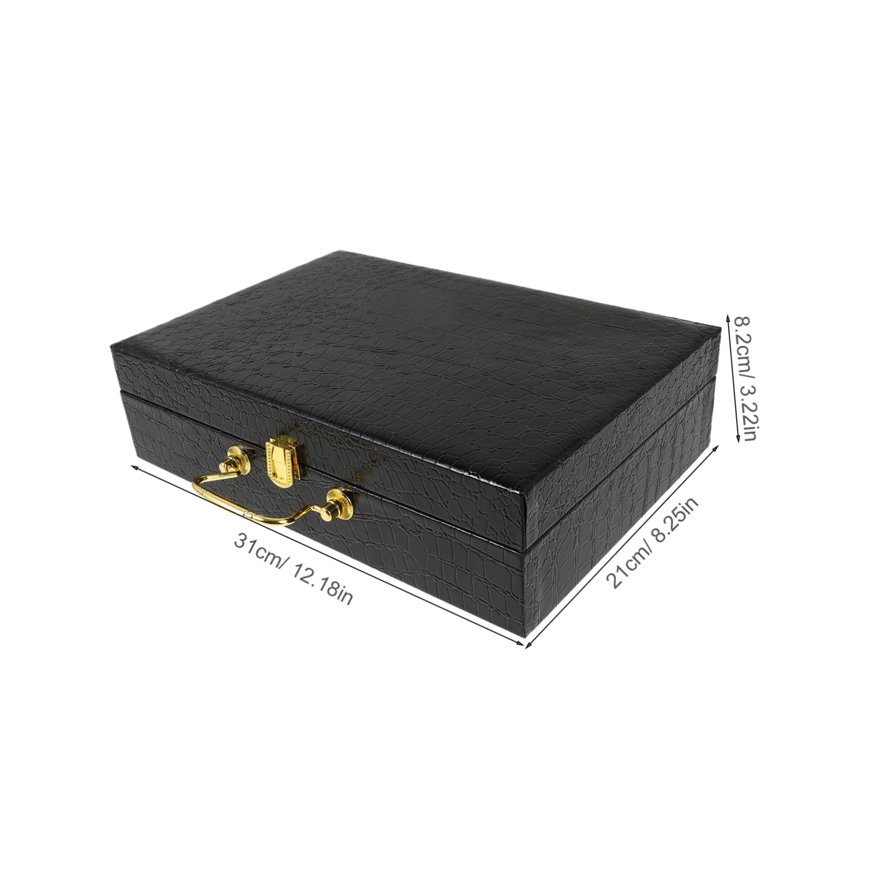 Zerodeko Scatola per Sigari Fibbia Custodia Coperchio Ribalta Umidificatore per Sigari da Viaggio Riutilizzabile Contenitore Protettivo per Esterno Accessori