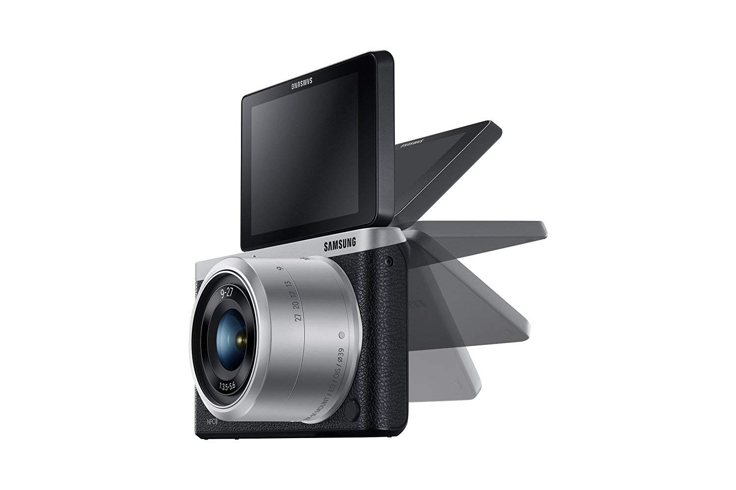 Samsung NX Mini Smart Camera with 9-27mm Lens - 20.5MP, Point