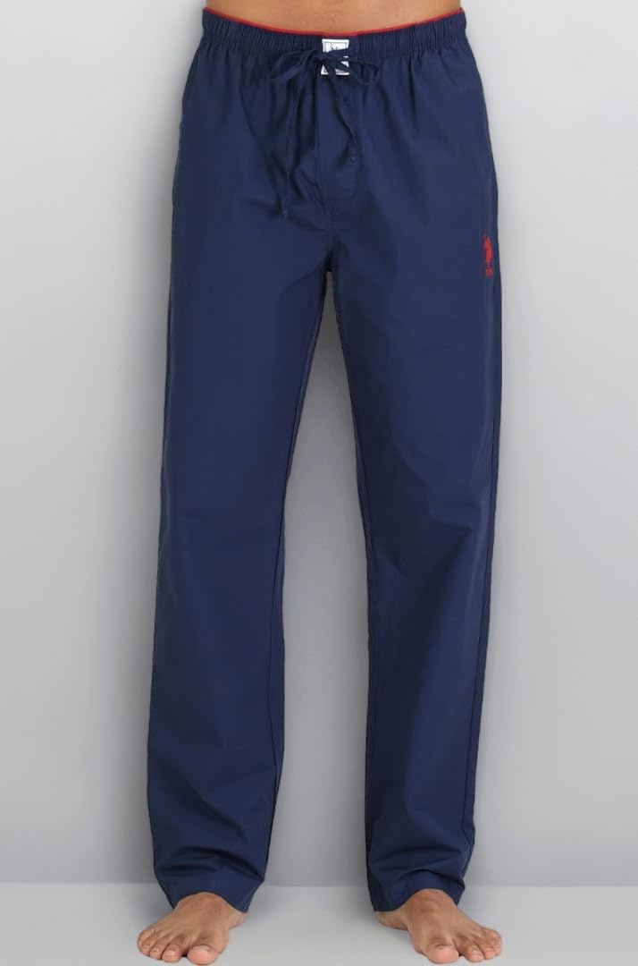 Men Comfort Fit Solid Cotton I690 Casual Style Lounge Pants - Pack Of 1