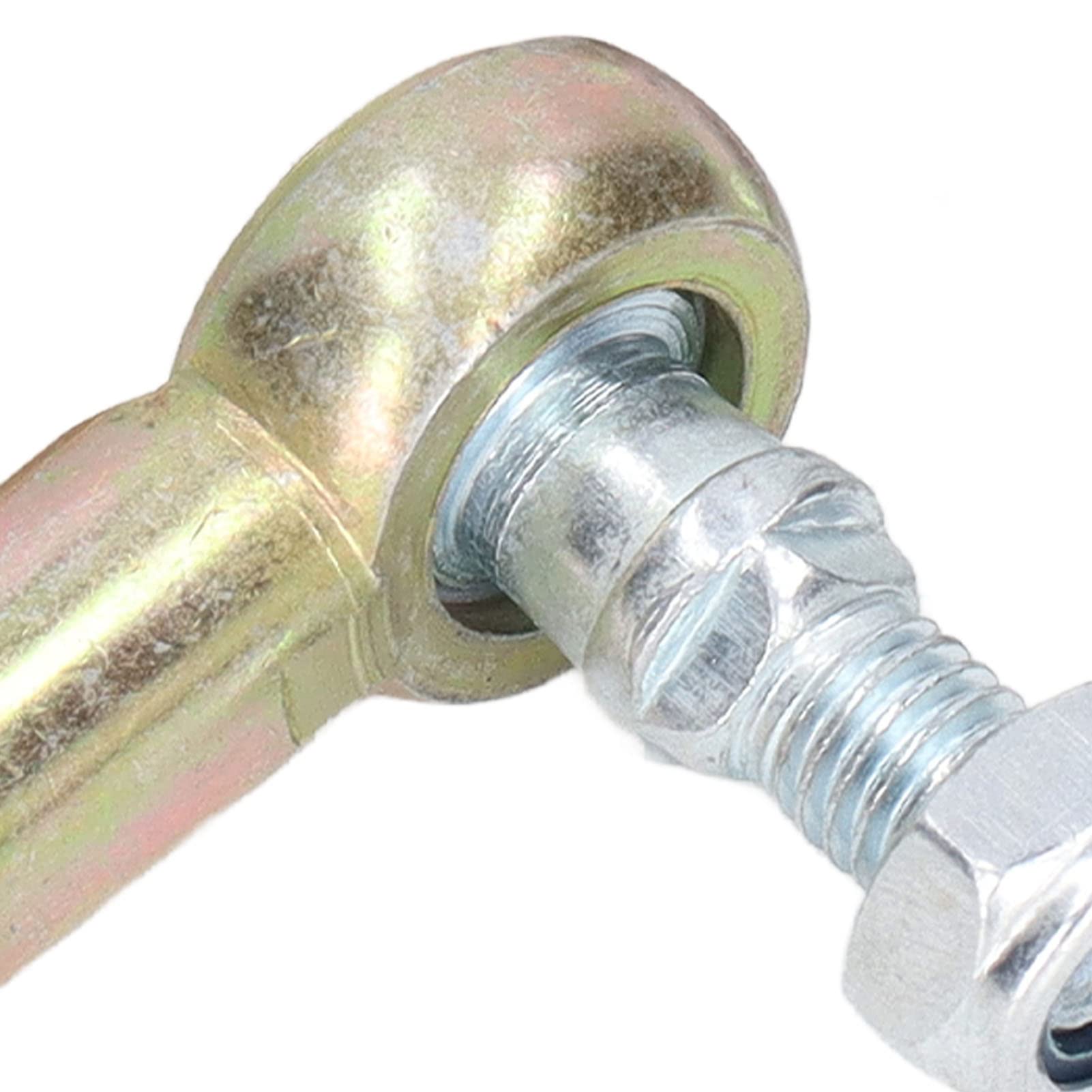 2 Stück 8 Mm Spurstangenkopf aus Stahl, Universalgelenk für 110 Quad für Fahrrad, ATV, Go Kart