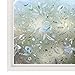 Produktbild rabbitgoo 3D Statisch Selbsthaftend Fensterfolie Blickdicht Sichtschutzfolie Fenster Milchglasfolie Folie Glasfolie Selbstklebend Dekofolie UV Schutz Blumen 44.5 x 200 cm