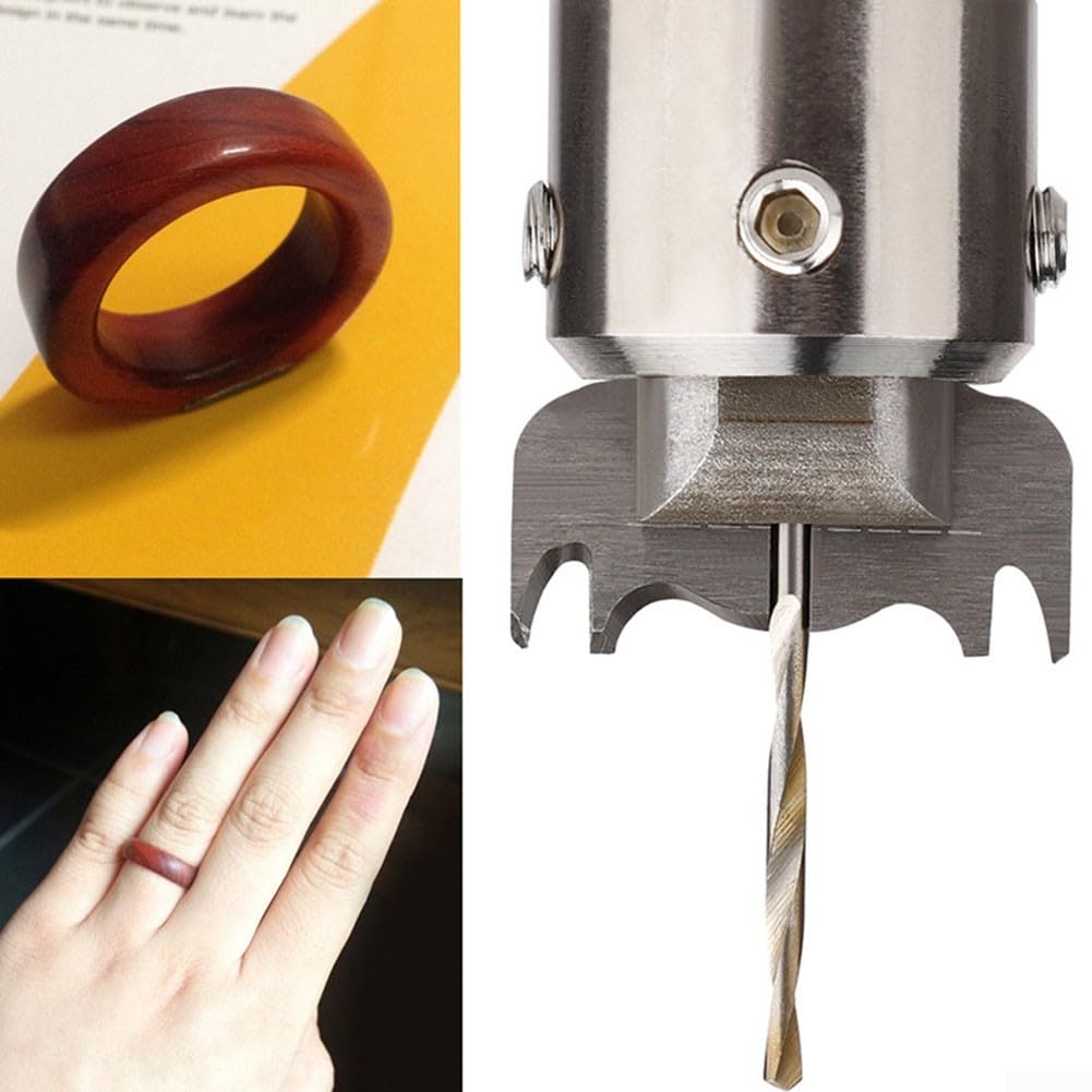 Brocas de Anillo de Metal Resistentes DIY