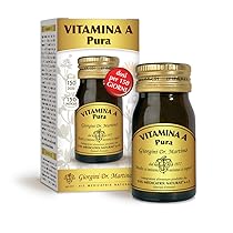 Dr Giorgini VITAMINA A Pura 30 g – pastiglie, Integratori Alimentari