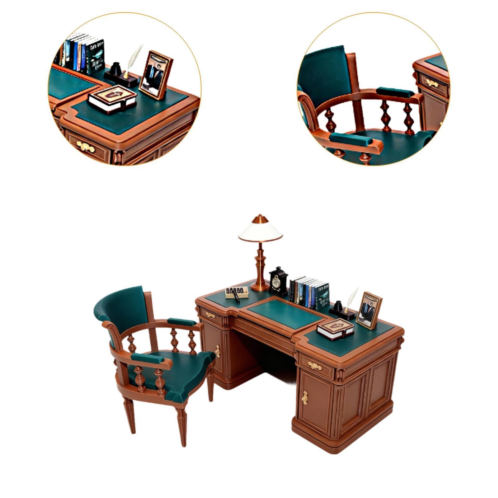 Amazon | MERIGLARE 1:12スケール ミニチュア アメリカンチェアセット