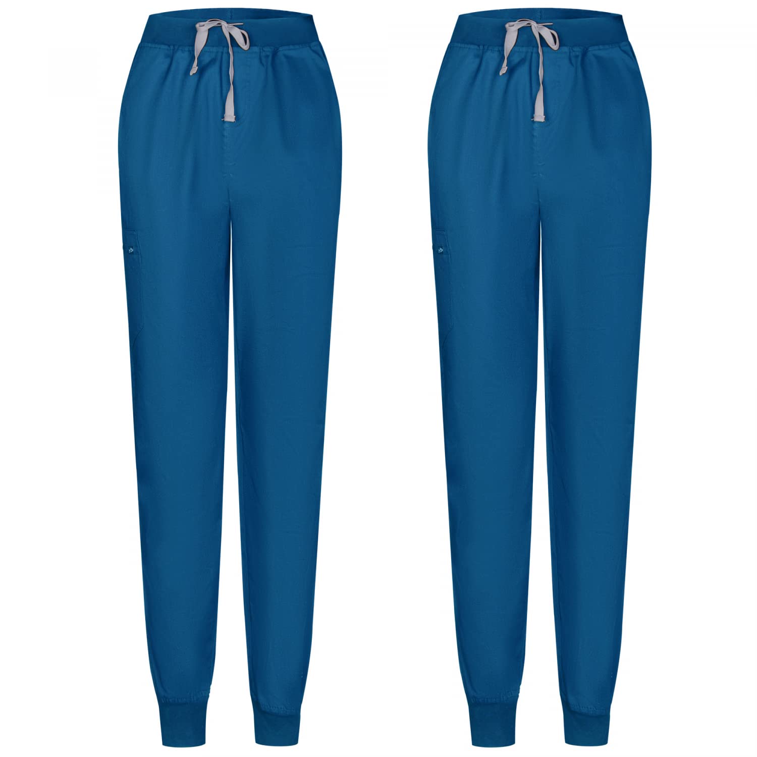 MISEMIYA - Pack 2 Pcs - PANTALÓN Sanitario Unisex - Uniforme Sanitario Uniformes MEDICOS PANTALÓN DE Trabajo 8316 - XL, Azul 37