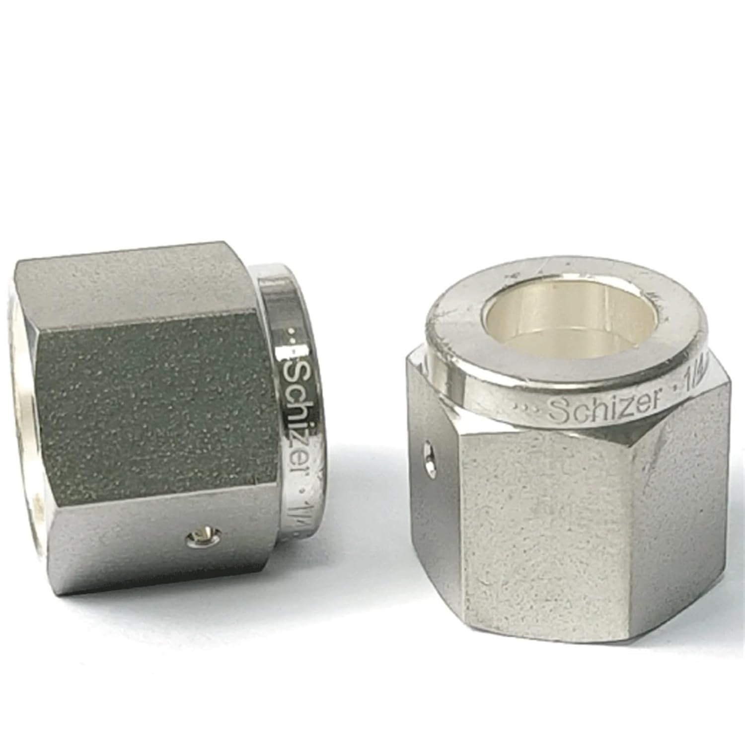 1/4"" 1/2"" VOC Female Nut Replacement SUS 316L Stainless Steel Pipe Fitting(Color:1l2 VCO Nut)