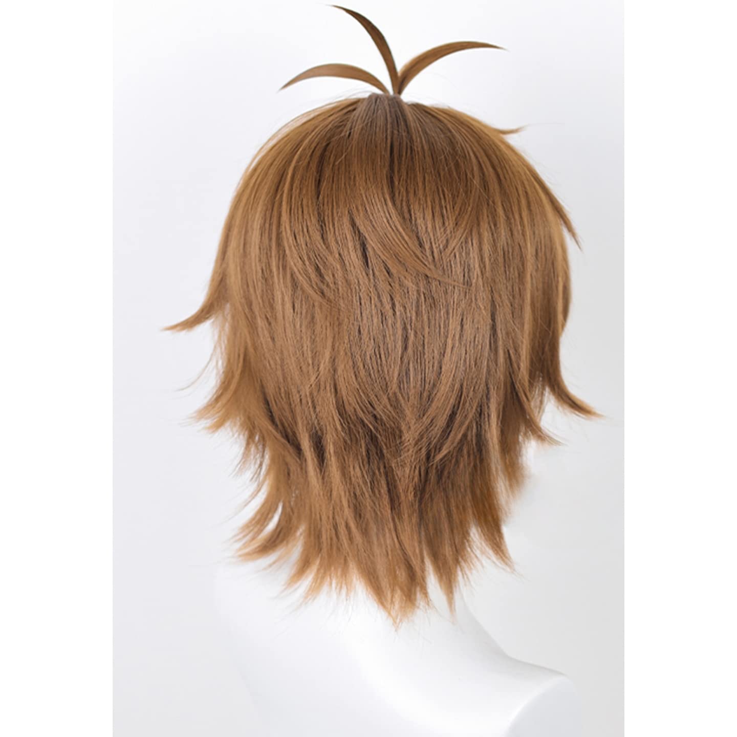 Amazon.co.jp: LAOBAO コスプレ ウィッグ エイト ボブ 茶色 ブラウン