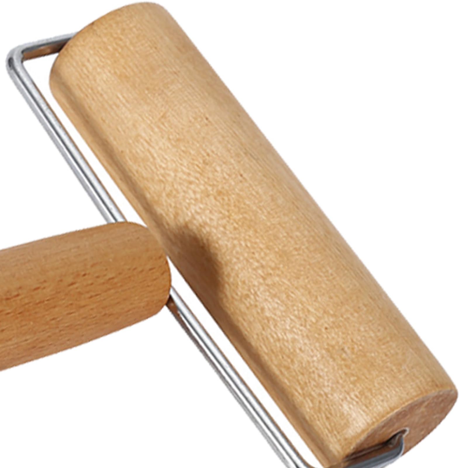 Rolling Pin Dough Roller Rolling Pins for Baking Non Stick Rolling Pin Wooden Handle Rolling Pin Cooking Rolling Pin(style 1)