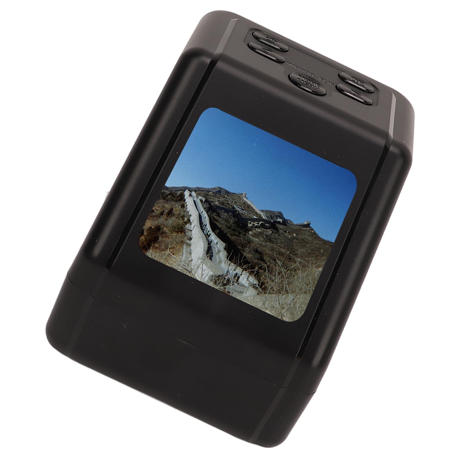 Scanner de Film, Scanner de Photos Numériques, Scanners de Diapositives avec écran 2 Pouces, Haute Résolution 22 MP, Conversion 135 126 110 Diapositives Négatives de 8 Mm en JPG, Idéal pour