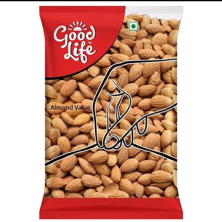 Good Life Almonds, 500 g badam | Hygienically Packed, Assured Quality, Raw Whole Almonds, Made in India, FSSAI Certified-image-40