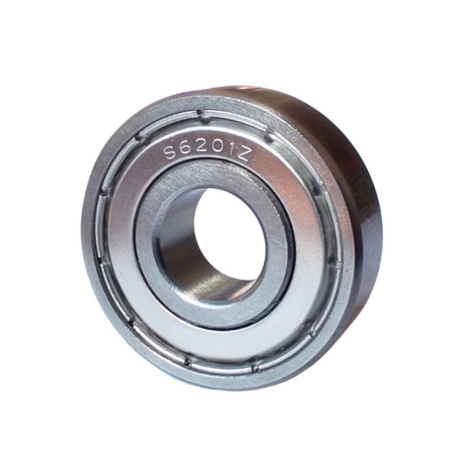 MACHSWON Kugellager, Eisen-Abdeckung, Schild, S6201ZZ-420, Edelstahl, Rillenkugellager, 12 mm x 32 mm x 10 mm, 10 Stück