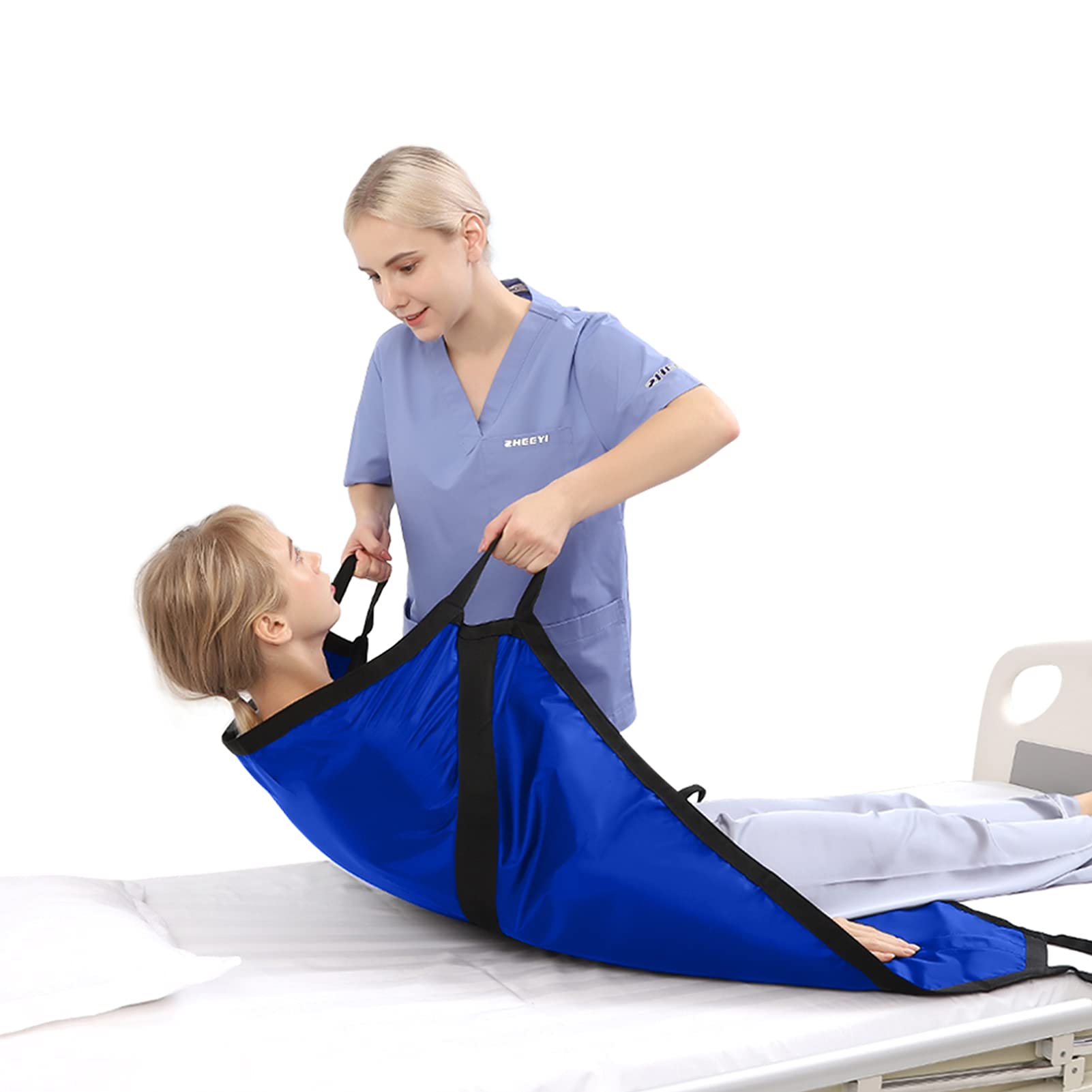 Buy ZHEEYI Positioning Bed Pad with Reinforced Handles 39" x 36" Slide