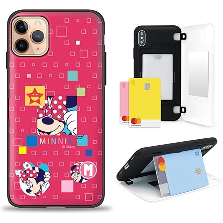 Amazon Iphone 11 Pro Max アイフォン 11 プロ マックス ケース ディズニー ミッキー ミニー ラブシグナル カード収納 ミラーケース スマホスタンド 6 5インチ ケース カバー 通販