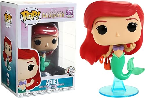 Miniatura 2 de POP Disney La Sirenita - Figura de vinilo de Ariel con bolsa Funko (paquete con funda protectora de caja compatible), multicolor, 3.75 pulgadas