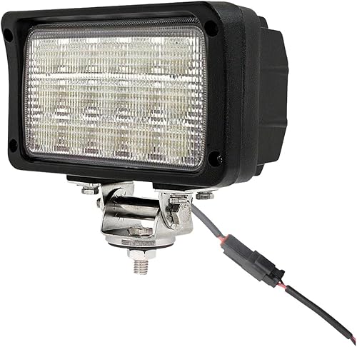 Miniatura 9 de Luz de trabajo LED de 45 W, luz de inundación LED trasera de 6 pulgadas, ultra brillo, rectangular, 12 V, cabina LED, luz antiniebla compatible con