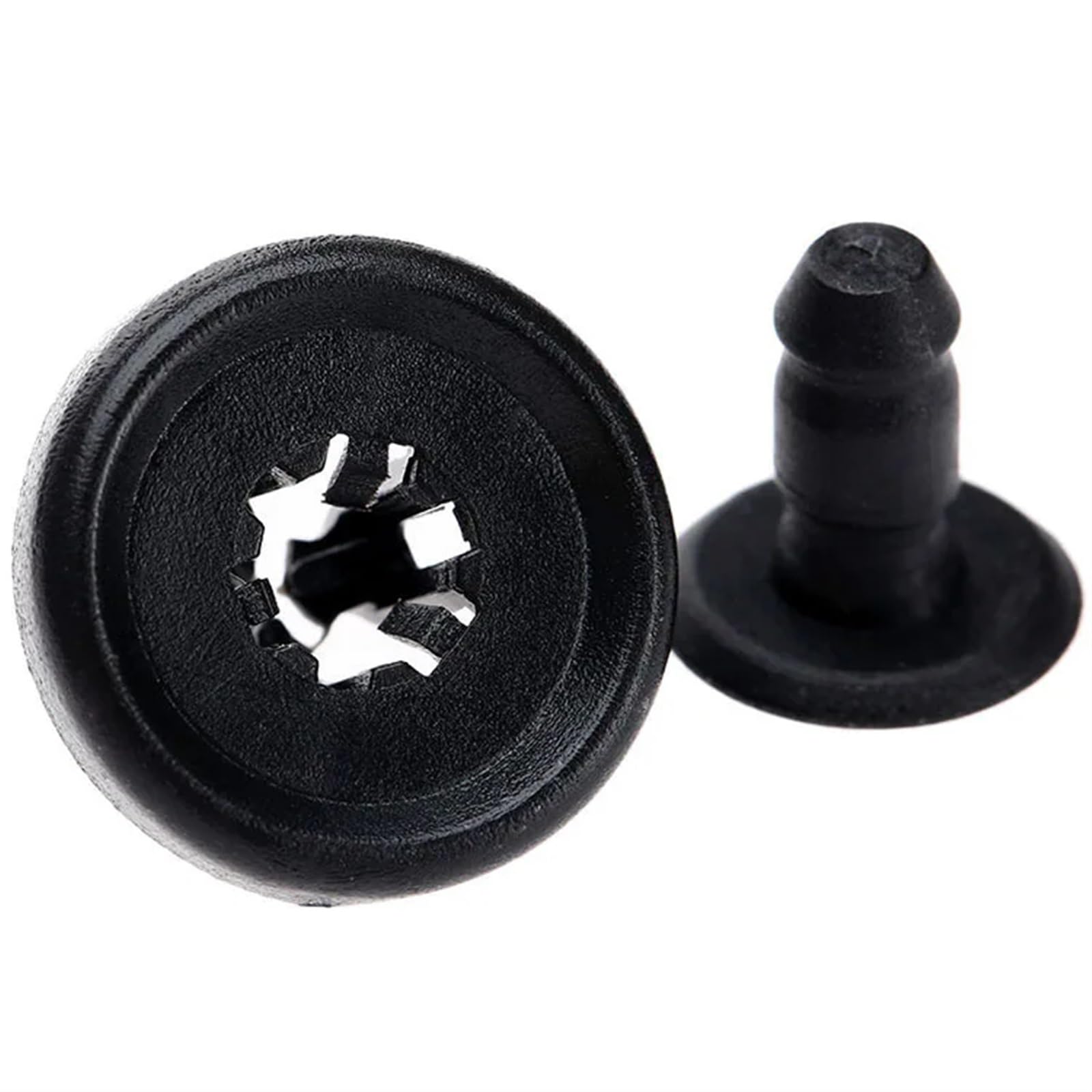 YTQMoreBNZ 50Pcs Front Fender Clip Retainer Plastic Rivet Fastener For Toyota Corolla Sienna Yaris 90467-10183 Lexus Scion Pontiac 88970767