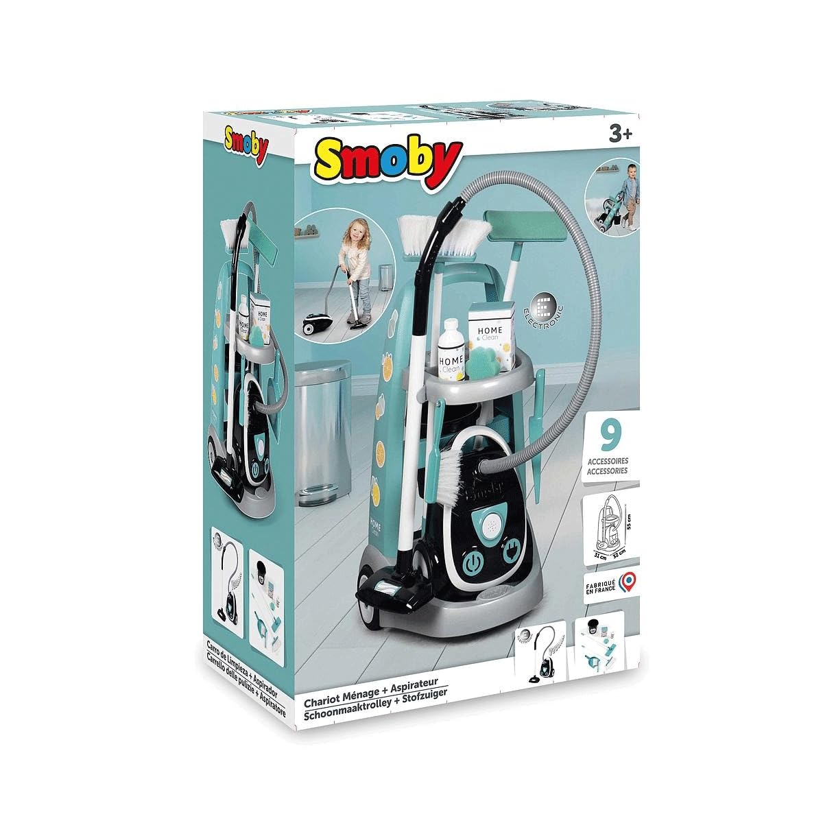Smoby- Kit de Nettoyage, 330316