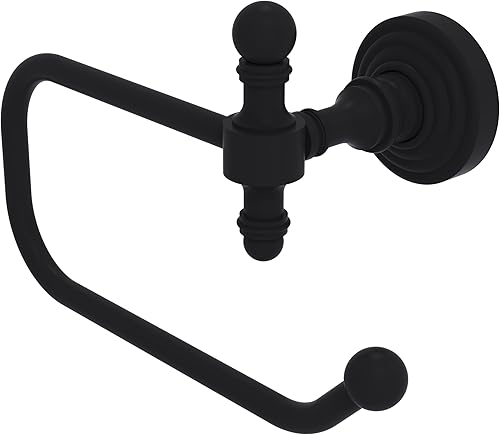 Miniatura 3 de Allied Brass RW-24E-ABZ Retro Wave Collection - Portarrollos de papel higiénico estilo europeo, bronce antiguo Bronce antiguo,Autumn Sparkle,Rojo de