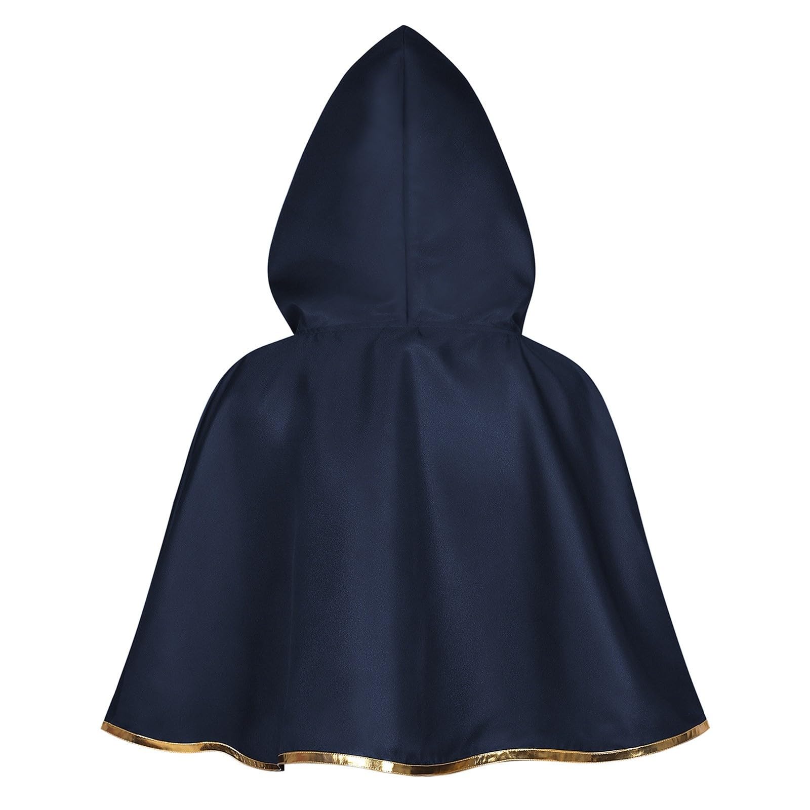 Cape médiévale pour homme avec capuche Renaissance Costume d'Halloween