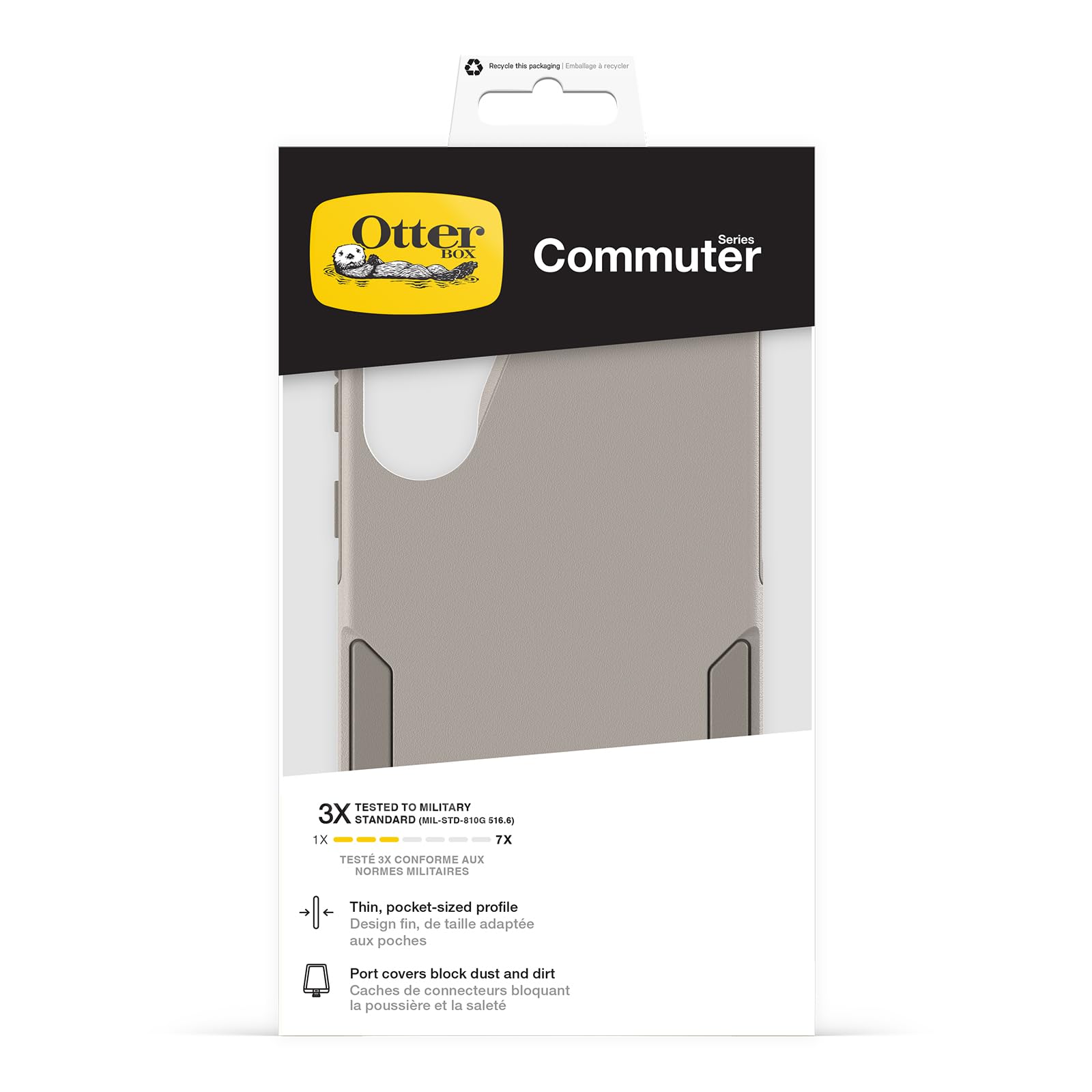 OtterBox Commuter Etui na Samsung Galaxy S26 FE/S25 FE, Beige
