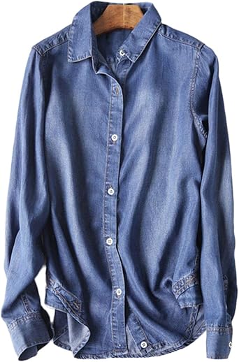 Womens tencel denim shirt Clearance