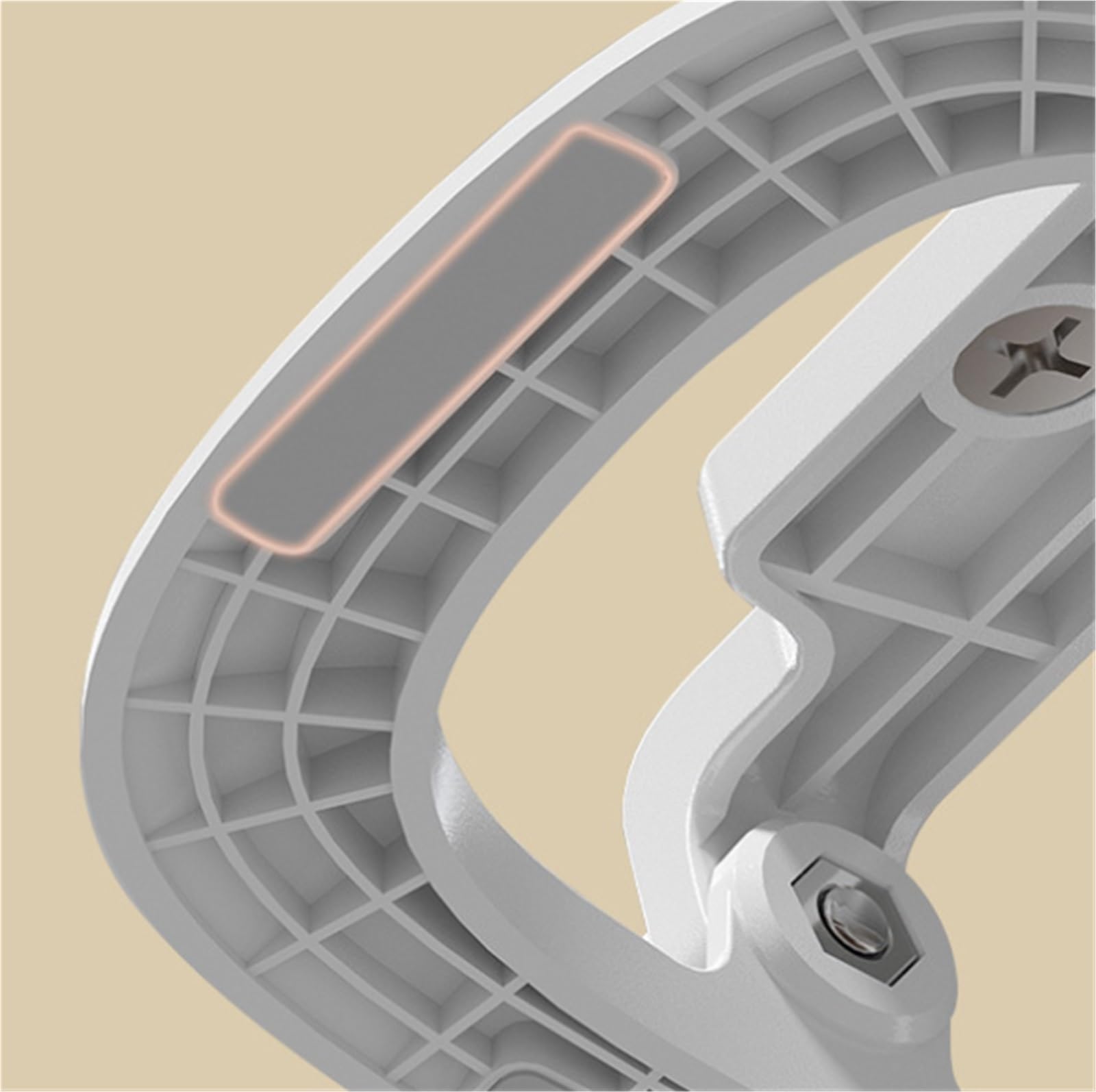 Supporto per Videoproiettore Supporto for Proiettore Multifunzione, Piccolo Supporto da Tavolo con Angolo Regolabile Accessori per Proiettori(White)