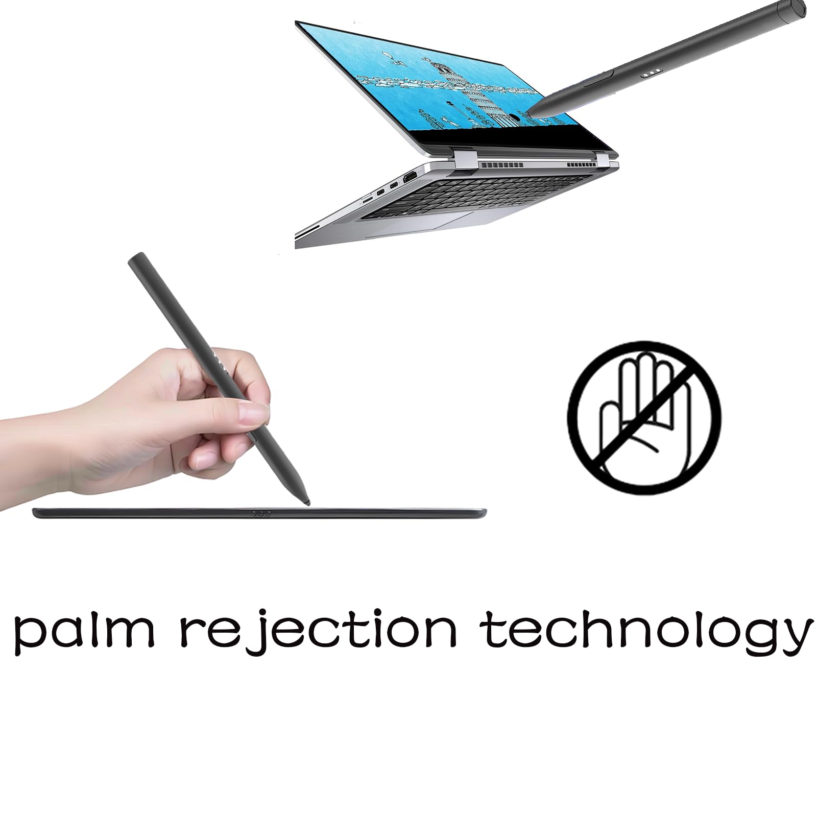 Dell Pn5122w Dell Active Pen 5122w Slim Rechargeable Pen