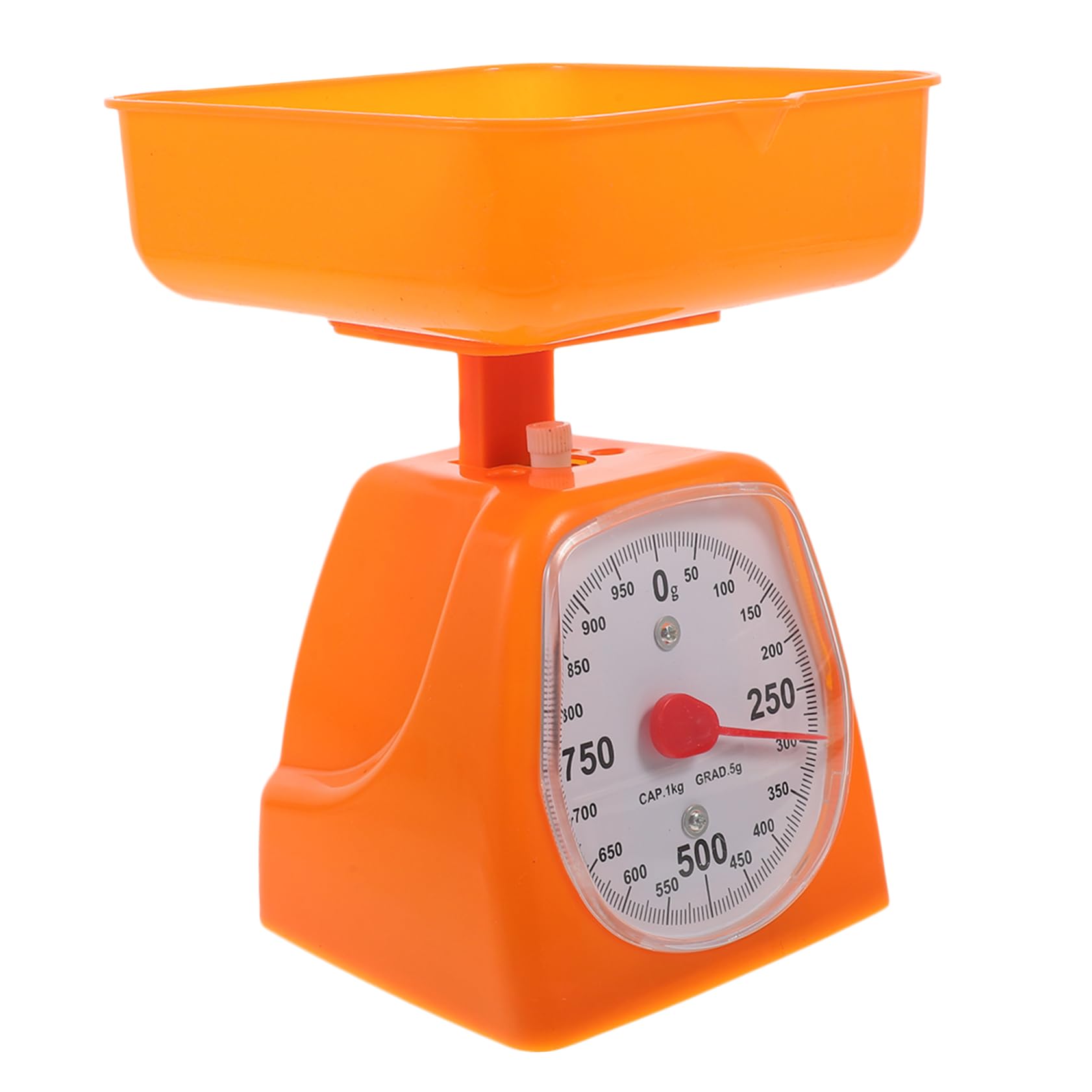 MOLUCKFU 1pc Analog Kitchen Scale Dial Precision Weighing Tool for Cooking Science Portable Multi-Purpose Design for Students Home Use