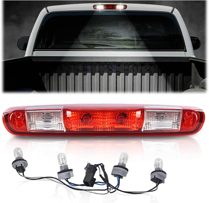 Luz de freio elevada G-PLUS para Chevy Silverado e GMC Sierra 1500, 2500 HD e 3500 HD – 1 unidade