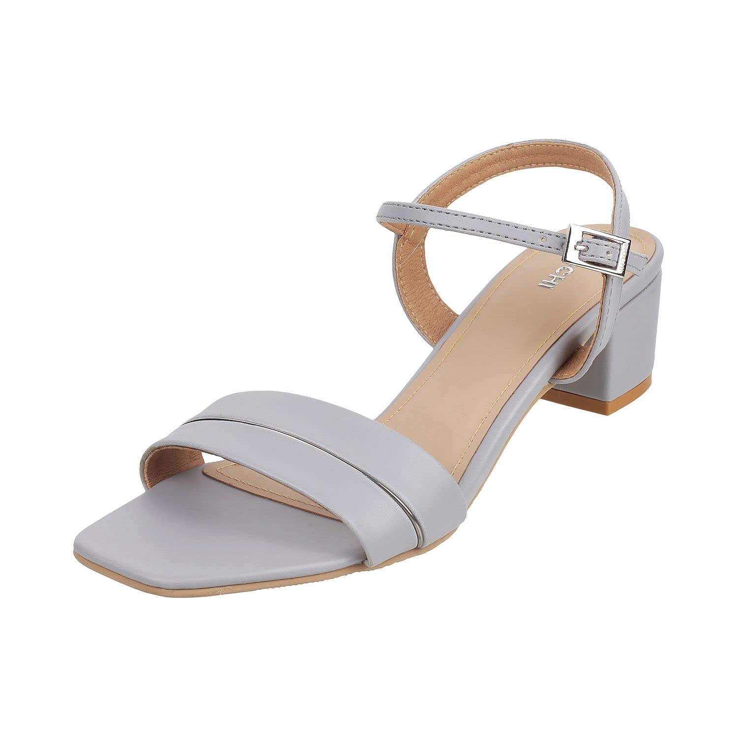 Mochi Womens Synthetic Grey Sandals (Size (2 UK (35 EU)) (B0BFDX8GWV) Amazon Price History, Amazon Price Tracker