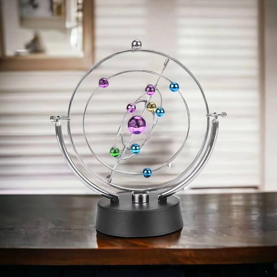 Remingtape Kinetisches Solar System Mobile - Schreibtisch Dekoration Mit Planeten