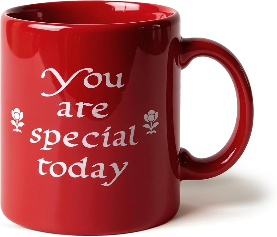 Amazon.com: "You Are Special Today" Red Mug  Original Waechtersbach   Ceramic Celebration Mug  Iconic Gift for Birthdays, Graduations, Mother's  Day & Milestones  German Tradition Since 1832  Dishwasher Safe : Home &  Kitchen