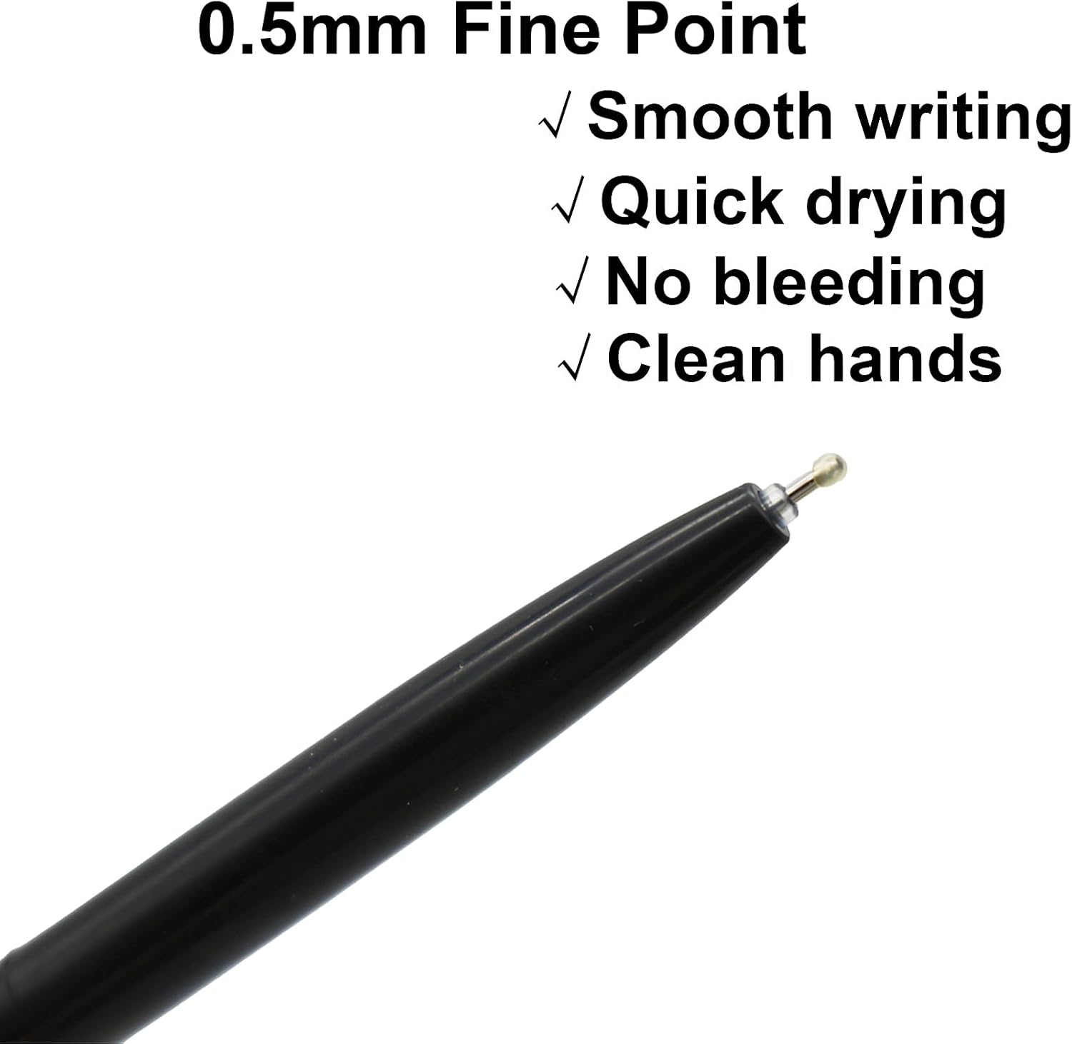 Maydahui 12 Pcs Cute Cat Dog Tail Clicker Retractable Pen Novelty Japanese Little Kitten Rollerball Pens Black Ink For Cat Lovers Student Shcool Office Supplies Stationery Party Favors image 4 of 7 B0C6T2V4KB