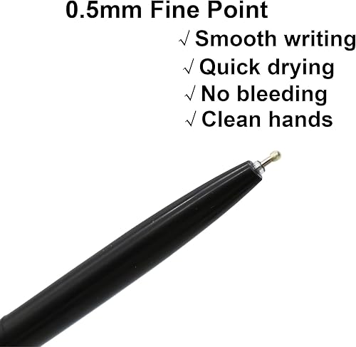 Miniatura 3 de Maydahui 30 bolígrafos retráctiles con forma de gato y perro, diseño de gatito, tinta negra para amantes de los gatos, estudiantes, suministros de