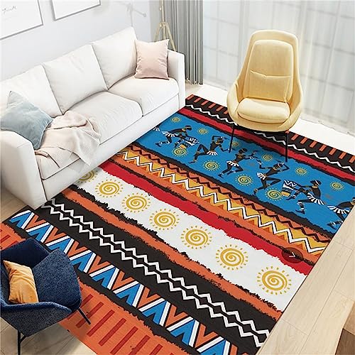 AD6H-CZ Blauer Teppich, Mädchen Teppich Nicht verformt rutschfeste Auto-Matte Teppich,Blaue,Größe...