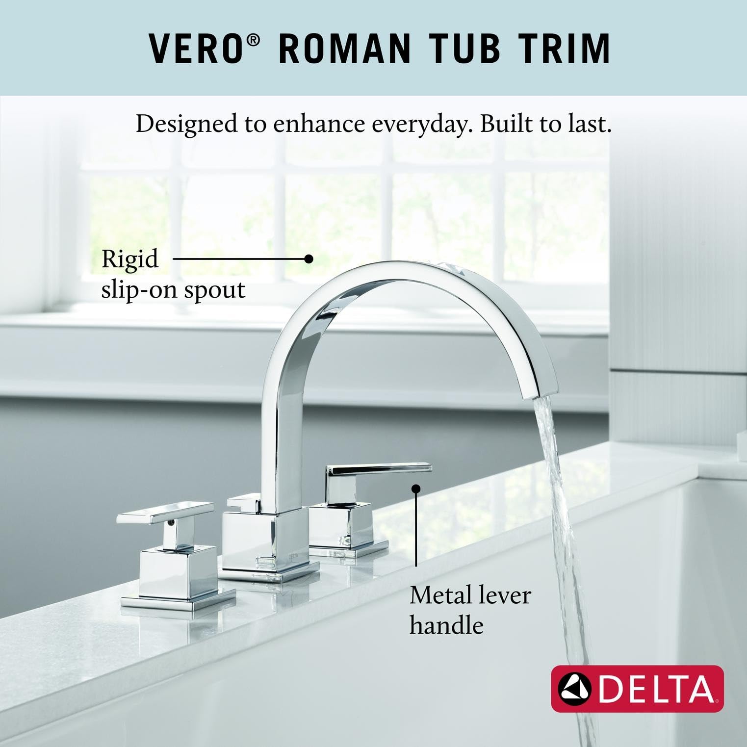 Delta Faucet T2753-CZ, 8.75 x 16.00 x 8.75 inches, Champagne