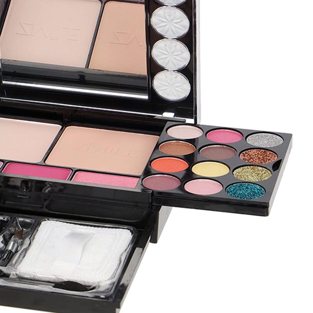 ZMILE COSMETICS Diamonds Beauty Box Vegan Cosmetics with Mirror - Small Make-Up Set for On the Go for Traveling and as a Gift - Image 4
