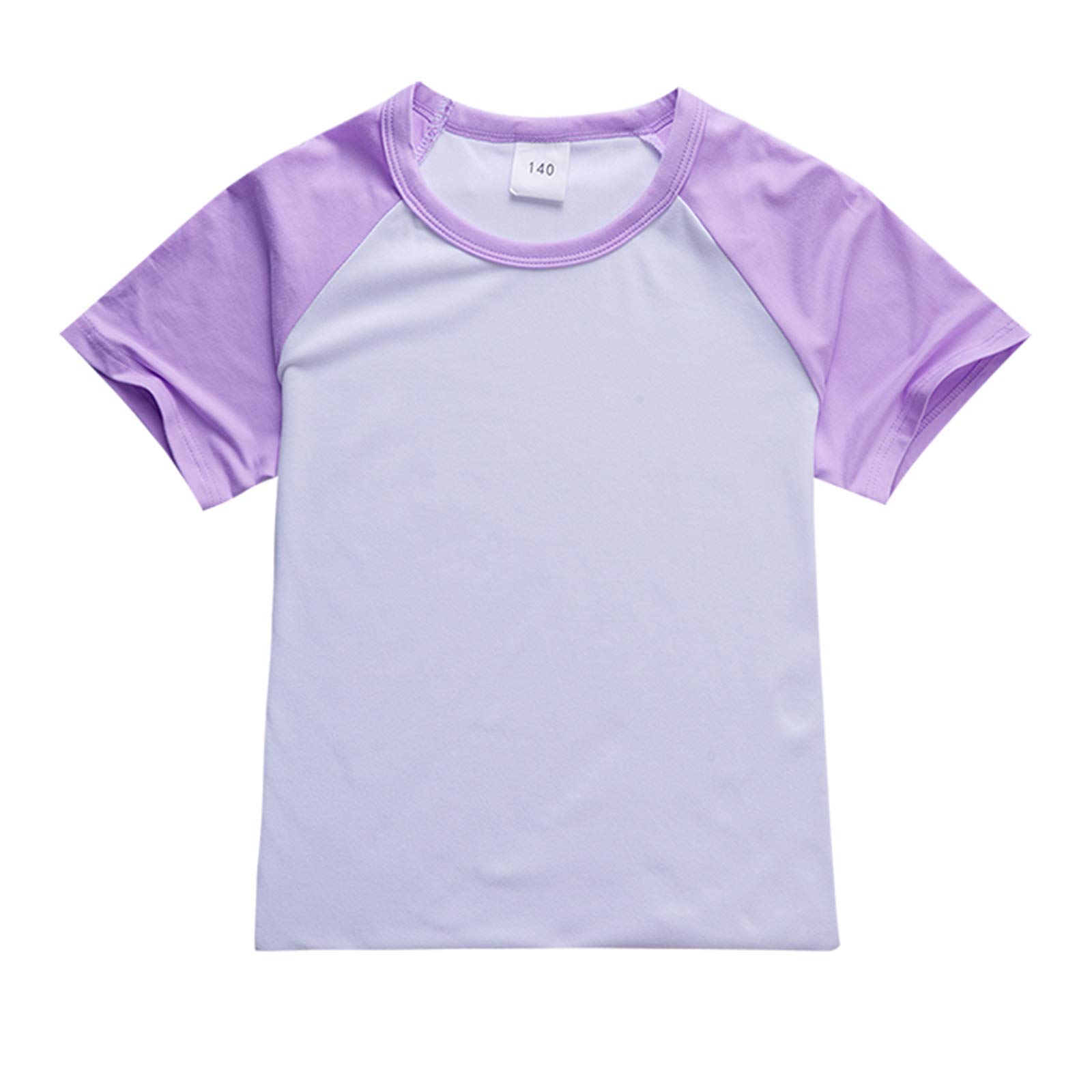 amropi Completo 2 Pezzi Ragazze Maglietta con Maniche Corte + Pantaloncini Estate Abiti Set Vestiti 2-13 Anni