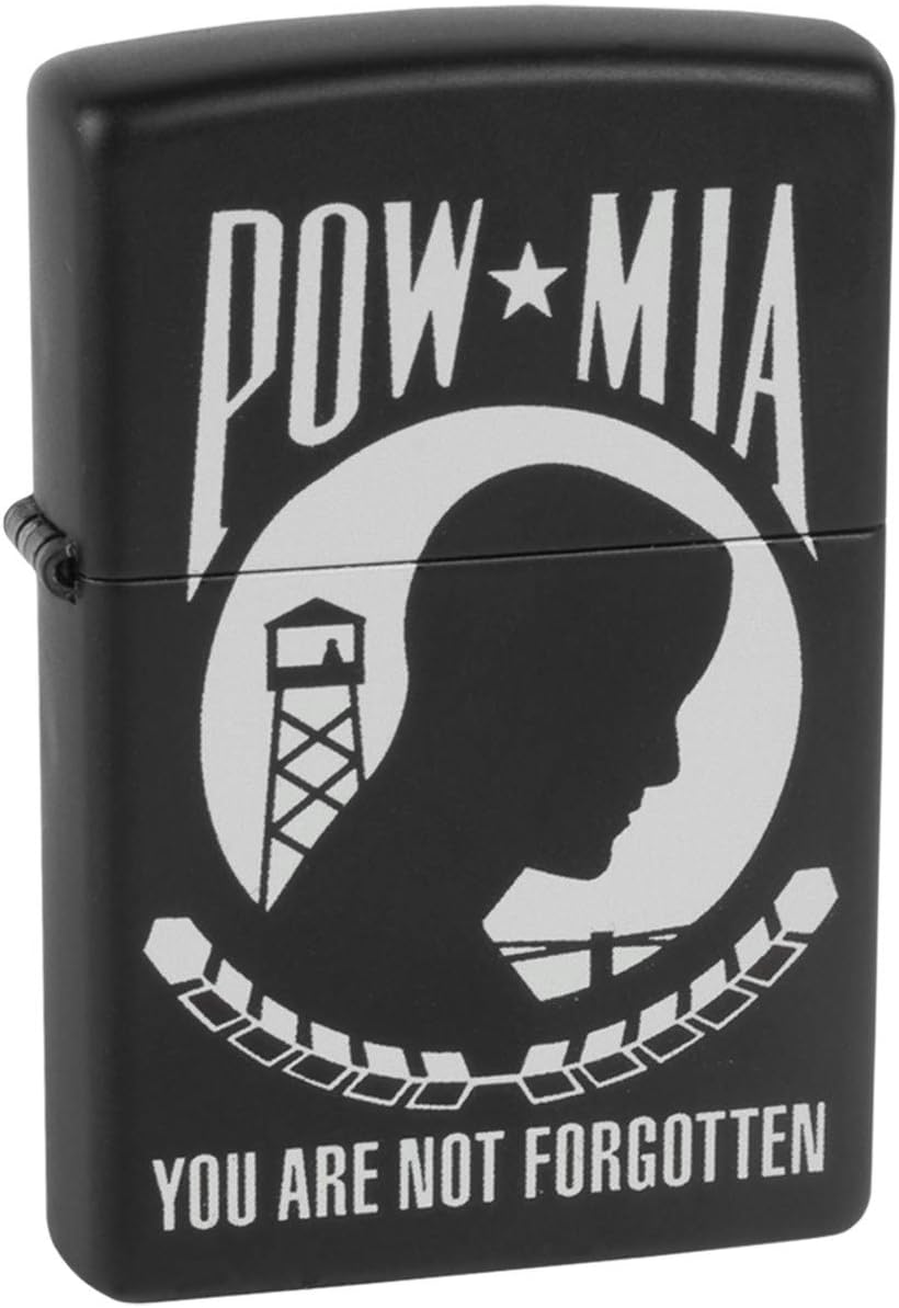 POW MIA Flag American Military Servicemen Zippo Lighter