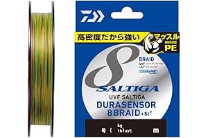 Daiwa PE Line UVF Saltiga Dura Sensor x 8 + Si2: Unparalleled Strength for Anglers