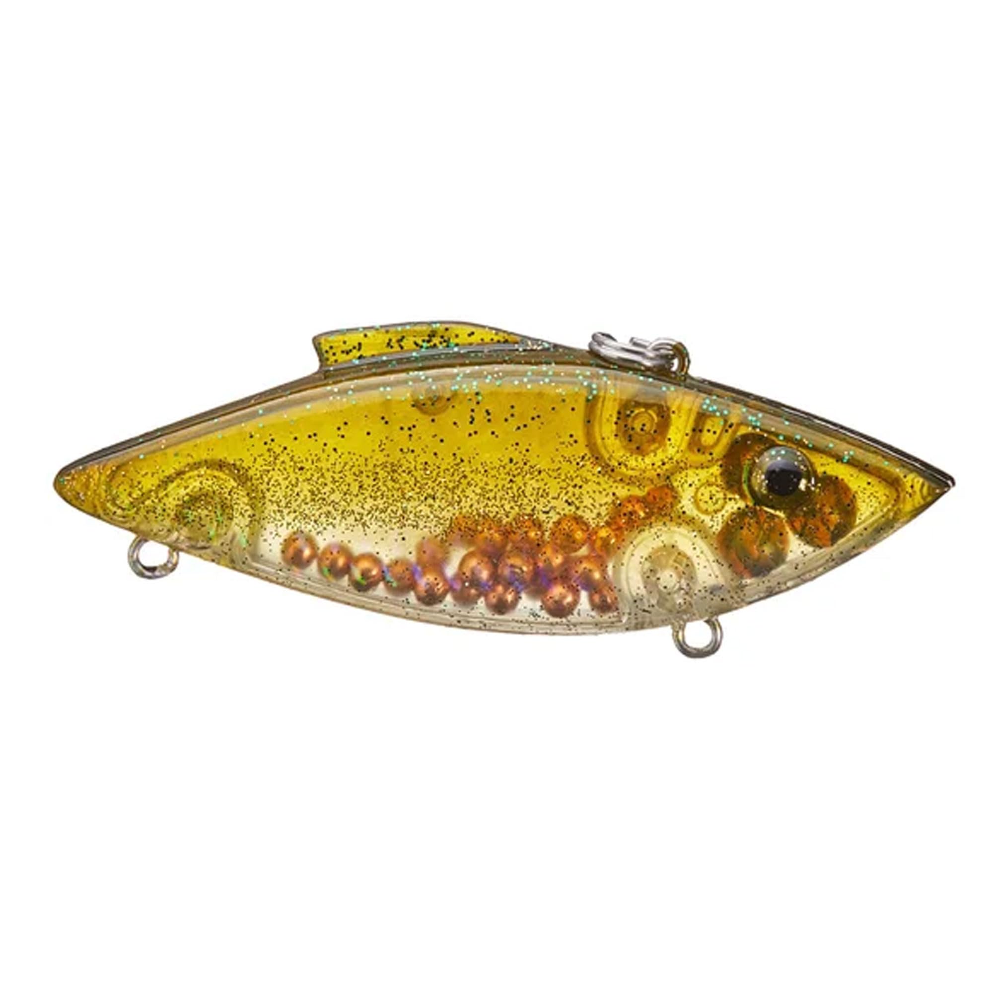 Bill Lewis Lures Lifelike Vibrations Rat-L-Trap 1/2 OZ Lipless Crankbait Fishing Wobble Sinking Lure for Black Bass, Trout, Walleye, Pike, Salmon, SMALLIE Magic