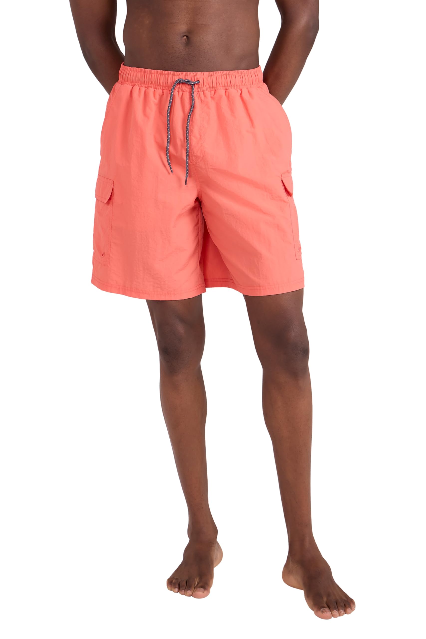 Shoreline Mens Cargo Board Shorts - Pink