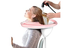 Ultra-Convenient Inflatable Shampoo Bowl: Effortless Hair Washing in Bed