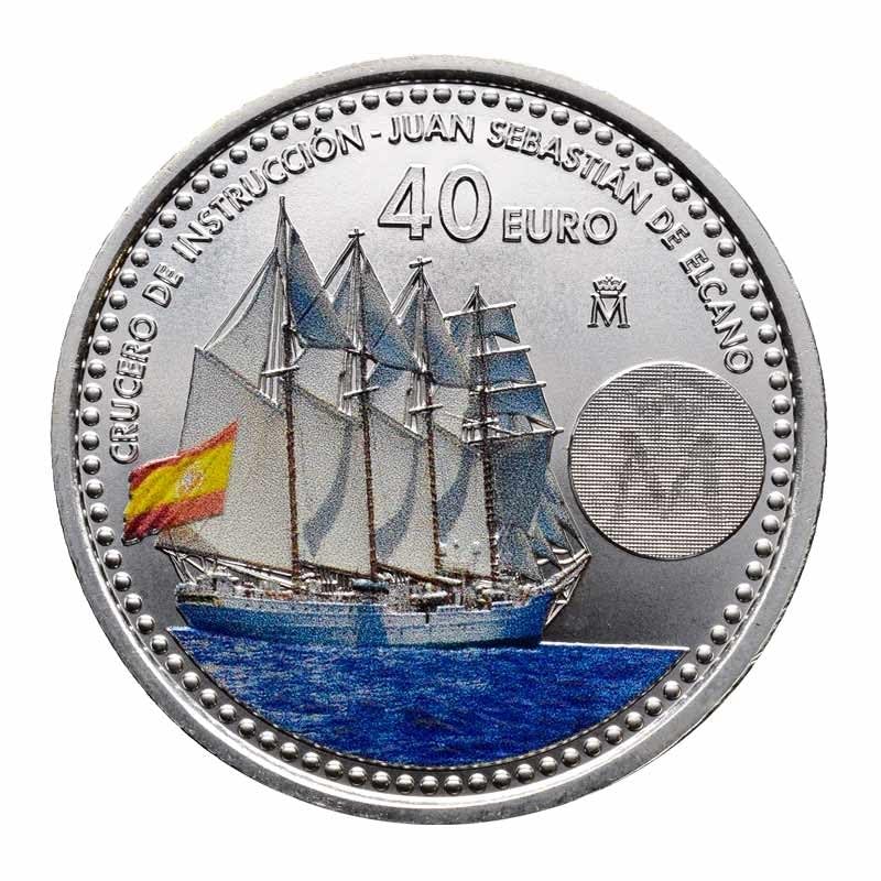 España 2025 Princesa Leonor Moneda 40 Euro Plata