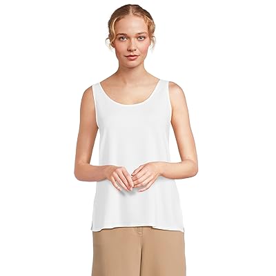Eileen Fisher Scoop Neck Tank Top Women