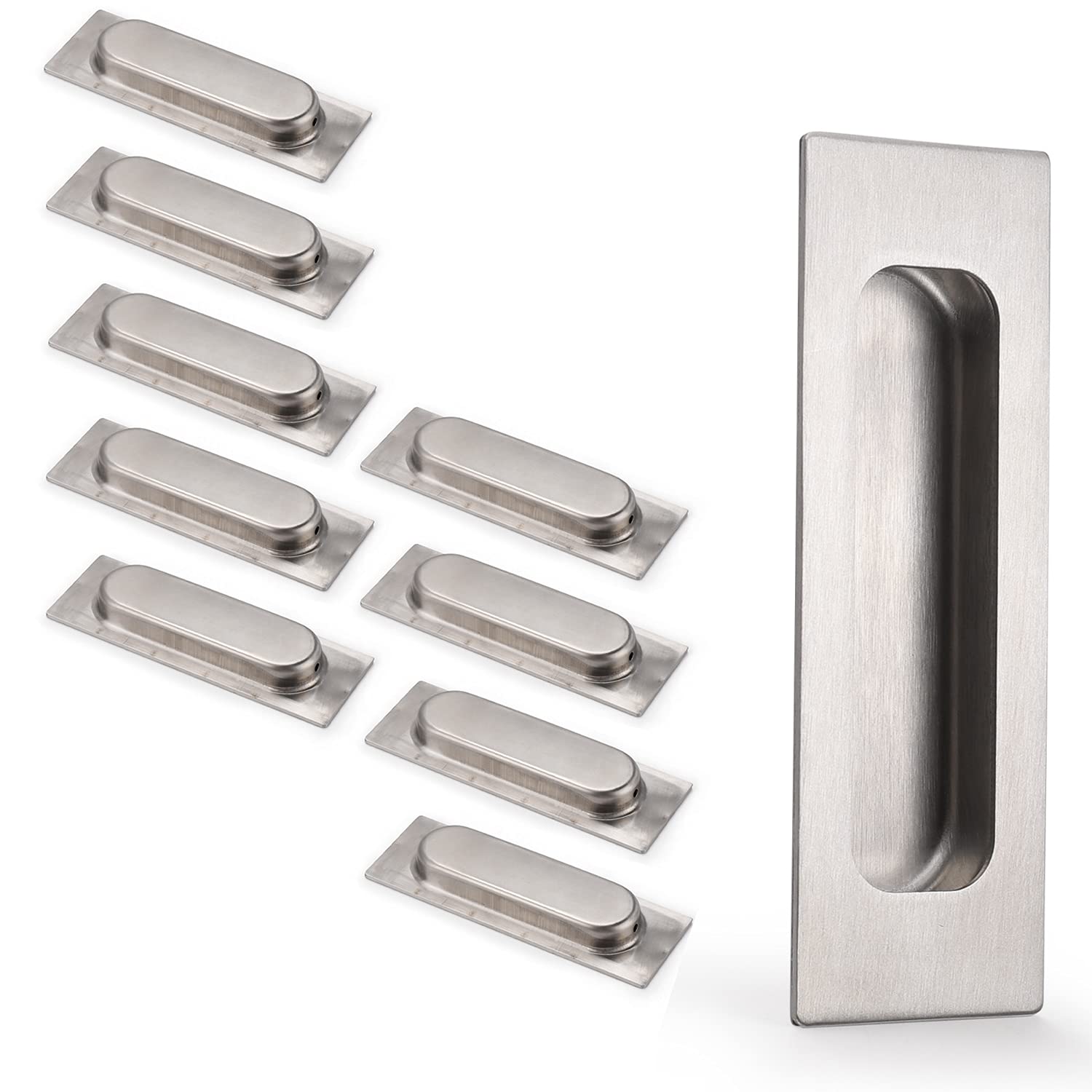 Buy Probrico 10 X 120mm x 40mm Brushed Nickel Stainless Steel Sliding