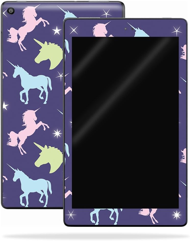 MightySkins Skin Compatible with Amazon Kindle Fire HD 10 (2017) - Howling Wolf | Protective, Durable, and Unique Vinyl Decal wrap Cover | Easy to Apply, Remove, and Change Styles | Made in The USA