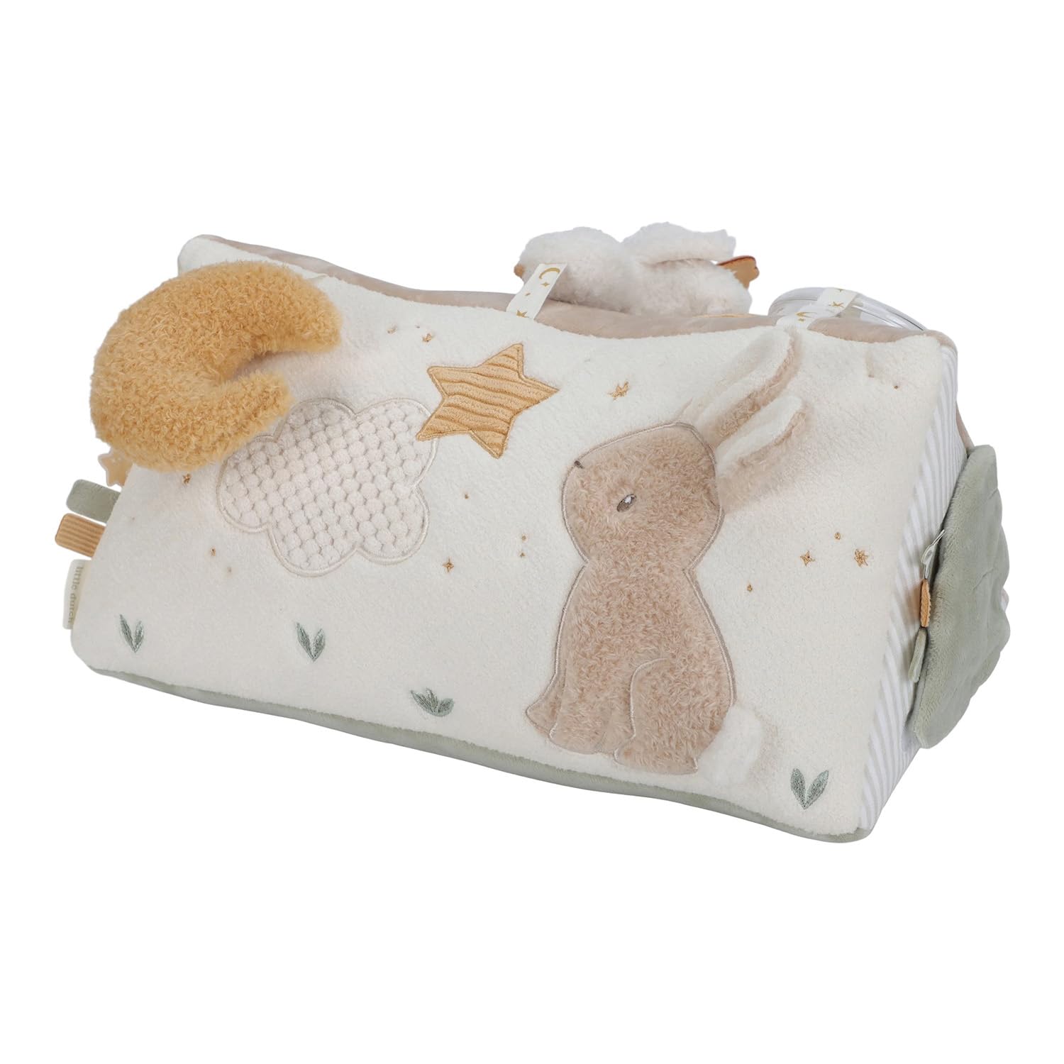 Little Dutch 8423 Tejido Activity Triángulo de Sensación - Newborn Naturals