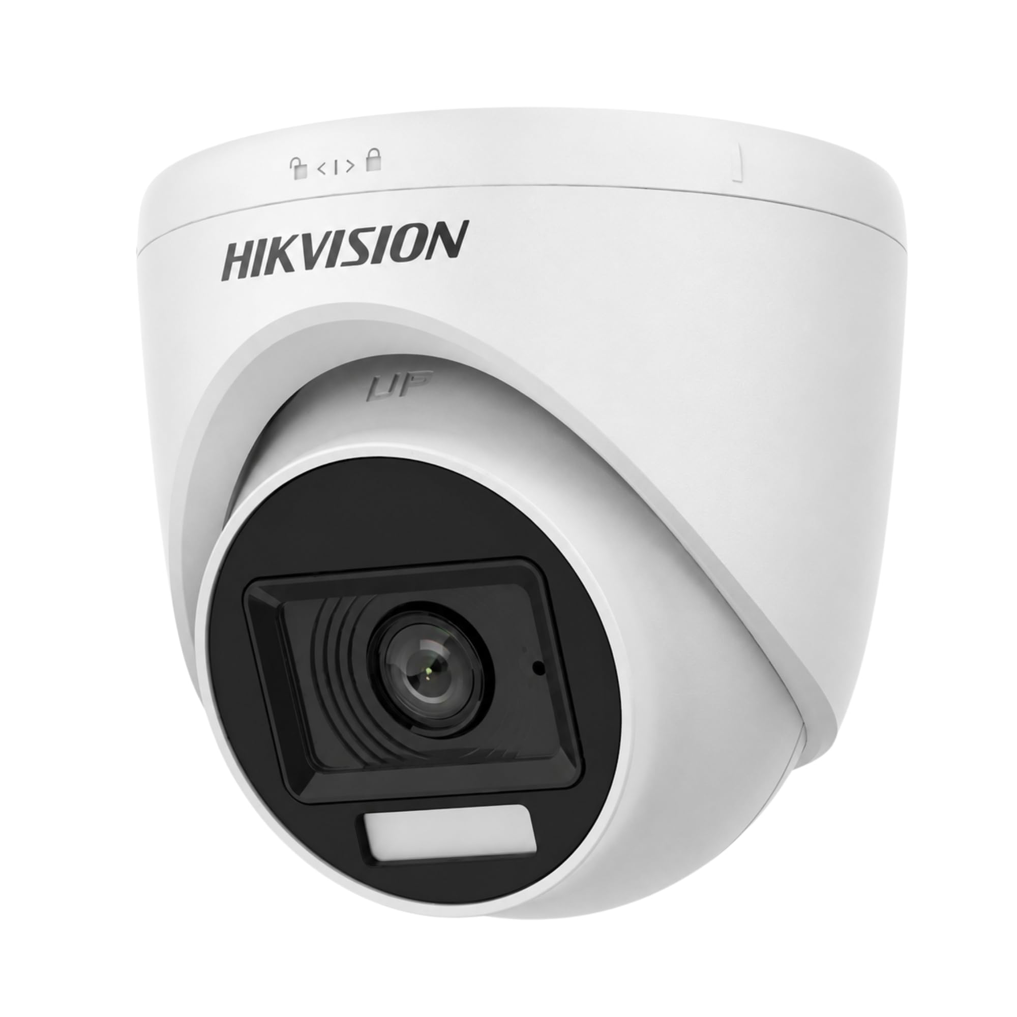 2MP Smart Hybrid Light Audio Fixed Turret CCTV Camera, 1920×1080, 20m IR & White Light, Built-in Microphone, TVI/AHD/CVI/CVBS, White-image-25